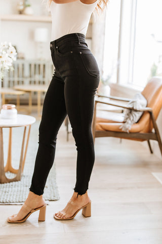 Ebony High Rise Tummy Control Skinny Jeans-[option4]-[option5]-[option6]-[option7]-[option8]-Womens-Clothing-Shop