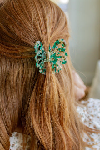 Emerald Butterfly Claw Clip-OS-[option4]-[option5]-[option6]-[option7]-[option8]-Womens-Clothing-Shop