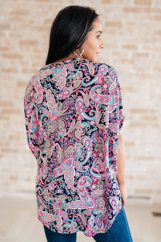 Essentially You Top in Pink Paisley-[option4]-[option5]-[option6]-[option7]-[option8]-Womens-Clothing-Shop