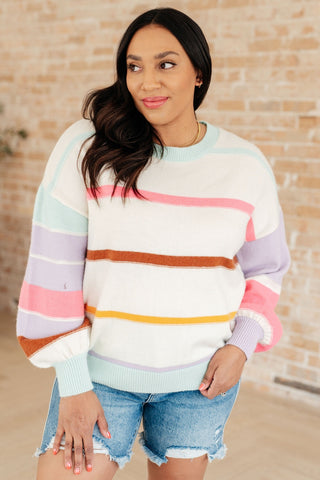 Flawless Features Striped Sweater-[option4]-[option5]-[option6]-[option7]-[option8]-Womens-Clothing-Shop