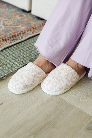 Fuzziest Feet Animal Print Slippers In Pink-[option4]-[option5]-[option6]-[option7]-[option8]-Womens-Clothing-Shop