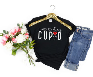 PREORDER: Not Today Cupid Graphic Tee-[option4]-[option5]-[option6]-[option7]-[option8]-Womens-Clothing-Shop