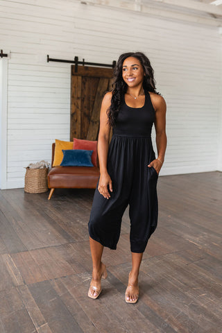 Good Idea Jumpsuit in Black-[option4]-[option5]-[option6]-[option7]-[option8]-Womens-Clothing-Shop