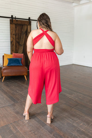 Good Idea Jumpsuit in Red-[option4]-[option5]-[option6]-[option7]-[option8]-Womens-Clothing-Shop