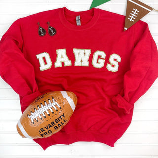 PREORDER: Game Day Patch Sweatshirt-[option4]-[option5]-[option6]-[option7]-[option8]-Womens-Clothing-Shop