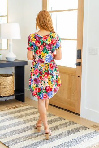 In The Garden Floral Dress-[option4]-[option5]-[option6]-[option7]-[option8]-Womens-Clothing-Shop