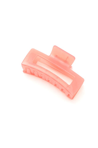 Jelly Rectangle Claw Clip in Watermelon-OS-[option4]-[option5]-[option6]-[option7]-[option8]-Womens-Clothing-Shop