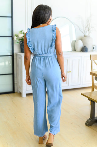 Johanna Chambray Jumpsuit-[option4]-[option5]-[option6]-[option7]-[option8]-Womens-Clothing-Shop