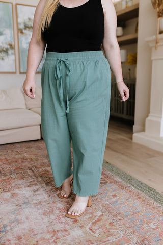 Love Me Dearly High Waisted Pants in Jade-[option4]-[option5]-[option6]-[option7]-[option8]-Womens-Clothing-Shop