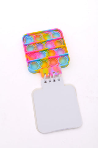 Mini Pop It Notebook in Rainbow-OS-[option4]-[option5]-[option6]-[option7]-[option8]-Womens-Clothing-Shop