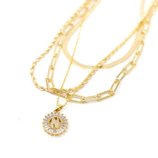 PREORDER: Mini Radiant Initial Necklace-[option4]-[option5]-[option6]-[option7]-[option8]-Womens-Clothing-Shop