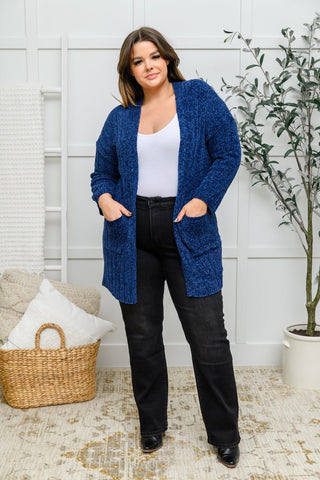 Mountain Mornings Cardigan In Navy-[option4]-[option5]-[option6]-[option7]-[option8]-Womens-Clothing-Shop