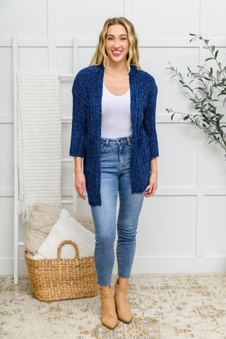 Mountain Mornings Cardigan In Navy-[option4]-[option5]-[option6]-[option7]-[option8]-Womens-Clothing-Shop