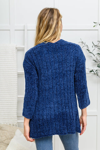 Mountain Mornings Cardigan In Navy-[option4]-[option5]-[option6]-[option7]-[option8]-Womens-Clothing-Shop