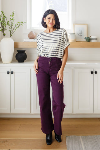 Petunia High Rise Wide Leg Jeans in Plum-[option4]-[option5]-[option6]-[option7]-[option8]-Womens-Clothing-Shop