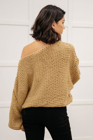 Natural Beauty Knit Sweater in Taupe-[option4]-[option5]-[option6]-[option7]-[option8]-Womens-Clothing-Shop