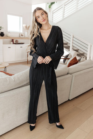 Night Out Plisse Jumpsuit-[option4]-[option5]-[option6]-[option7]-[option8]-Womens-Clothing-Shop