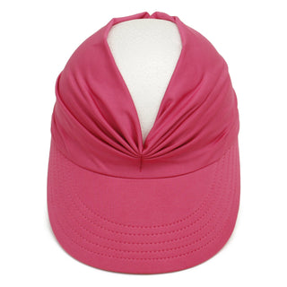 PREORDER: Ruched Visor in Assorted Colors-[option4]-[option5]-[option6]-[option7]-[option8]-Womens-Clothing-Shop