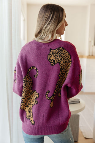 On the Prowl Tiger Cardigan-[option4]-[option5]-[option6]-[option7]-[option8]-Womens-Clothing-Shop