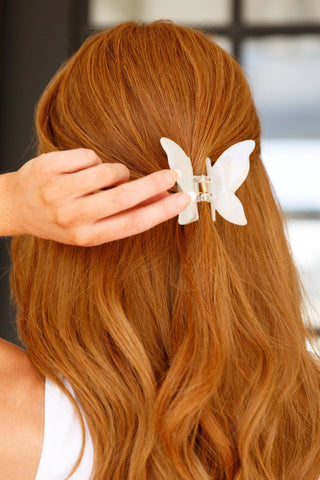 Pearl Butterfly Claw Clip in Ivory-OS-[option4]-[option5]-[option6]-[option7]-[option8]-Womens-Clothing-Shop