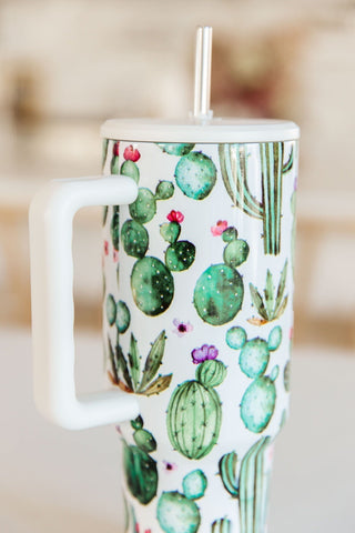 Plant Lover 40 Oz Cactus Tumbler-OS-[option4]-[option5]-[option6]-[option7]-[option8]-Womens-Clothing-Shop