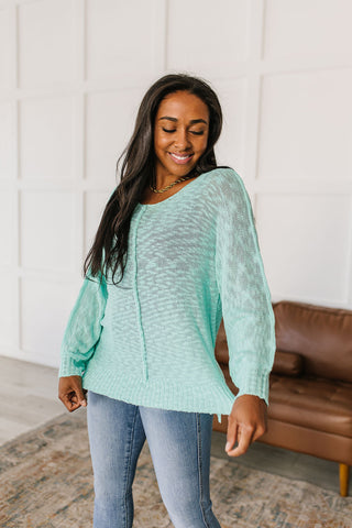 Relax With Me Knit Top in Aqua-[option4]-[option5]-[option6]-[option7]-[option8]-Womens-Clothing-Shop