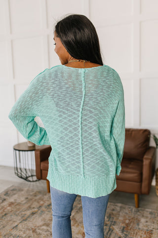 Relax With Me Knit Top in Aqua-[option4]-[option5]-[option6]-[option7]-[option8]-Womens-Clothing-Shop