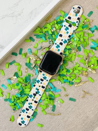 PREORDER: St. Patrick's Scene Printed Silicone Smart Watch Band-[option4]-[option5]-[option6]-[option7]-[option8]-Womens-Clothing-Shop