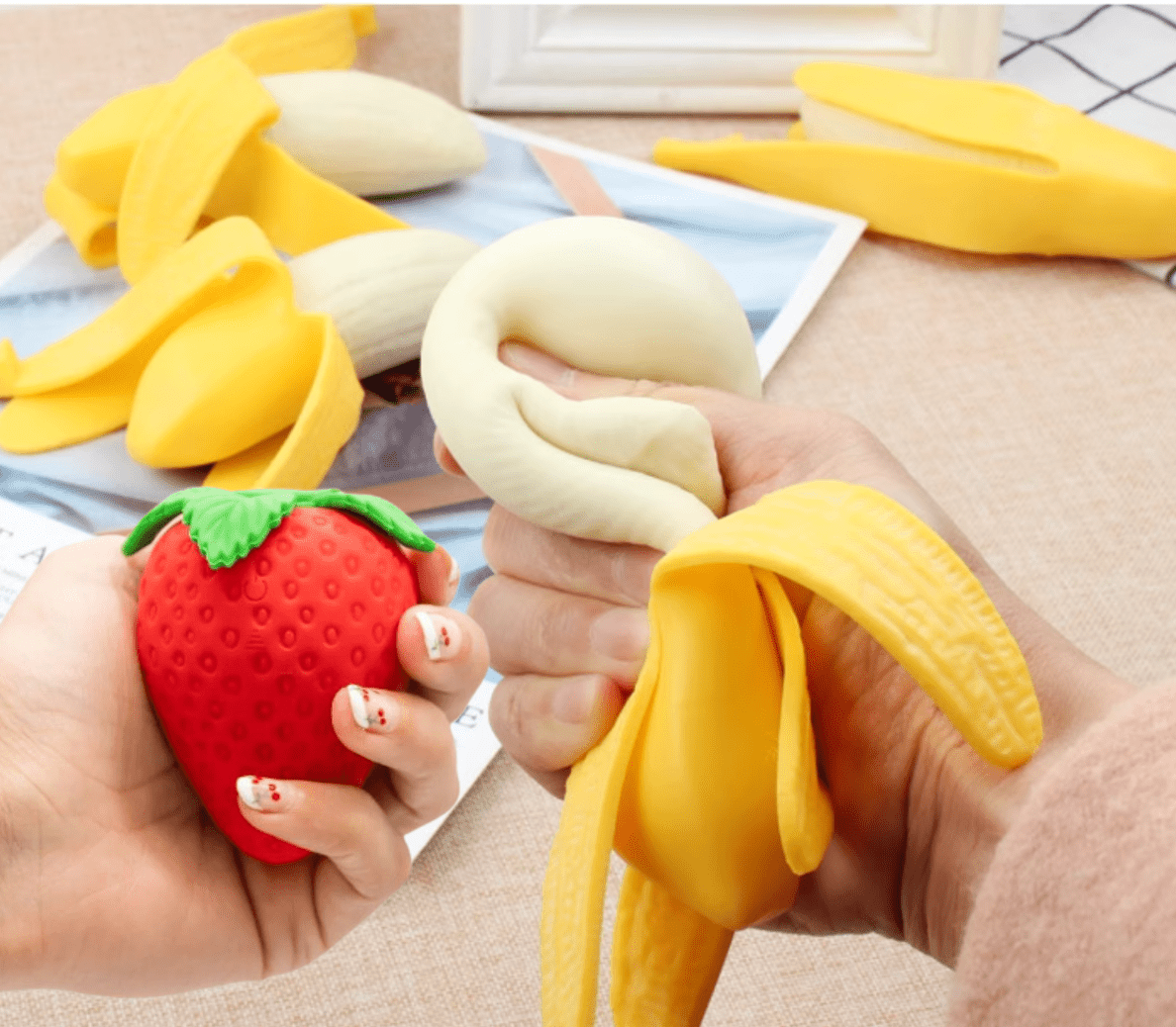 PREORDER: Feeling Fruity Squishy Set in 2023  Banana toy, Perfect stocking  stuffers, One banana