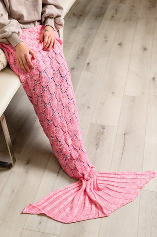 Seaside Magic Chenille Mermaid Tail In Pink-OS-[option4]-[option5]-[option6]-[option7]-[option8]-Womens-Clothing-Shop