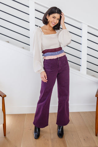 Petunia High Rise Wide Leg Jeans in Plum-[option4]-[option5]-[option6]-[option7]-[option8]-Womens-Clothing-Shop