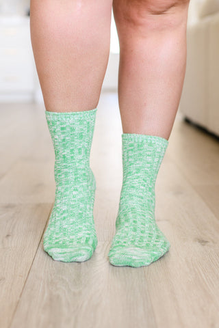 Sweet Socks Heathered Scrunch Socks-[option4]-[option5]-[option6]-[option7]-[option8]-Womens-Clothing-Shop