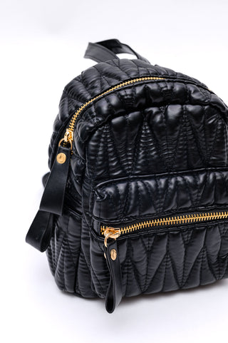 Take It With You Quilted Mini Backpack in Black-OS-[option4]-[option5]-[option6]-[option7]-[option8]-Womens-Clothing-Shop