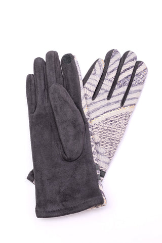 Textured and Buckled Gloves-OS-[option4]-[option5]-[option6]-[option7]-[option8]-Womens-Clothing-Shop