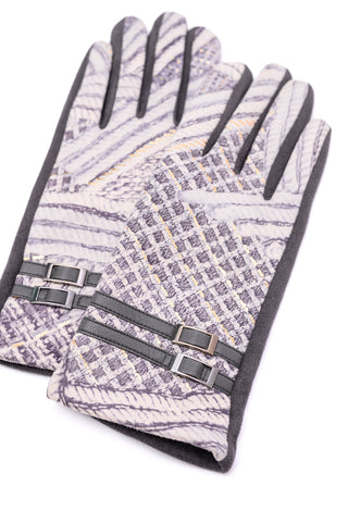 Textured and Buckled Gloves-OS-[option4]-[option5]-[option6]-[option7]-[option8]-Womens-Clothing-Shop