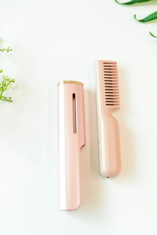 Rapunzel Portable Heat Comb-OS-[option4]-[option5]-[option6]-[option7]-[option8]-Womens-Clothing-Shop