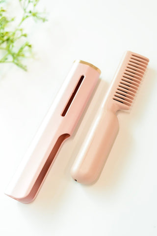 Rapunzel Portable Heat Comb-OS-[option4]-[option5]-[option6]-[option7]-[option8]-Womens-Clothing-Shop