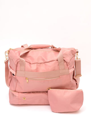 Travel Bestie Duffel in Pink-OS-[option4]-[option5]-[option6]-[option7]-[option8]-Womens-Clothing-Shop