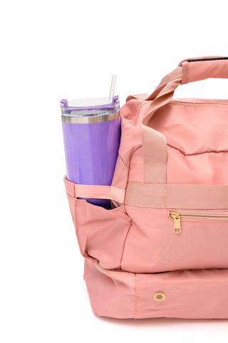 Travel Bestie Duffel in Pink-OS-[option4]-[option5]-[option6]-[option7]-[option8]-Womens-Clothing-Shop