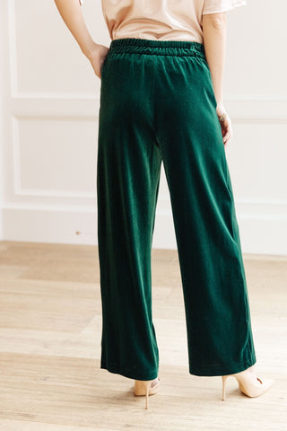 Velvet Elvis Wide Leg Velvet Pants-[option4]-[option5]-[option6]-[option7]-[option8]-Womens-Clothing-Shop