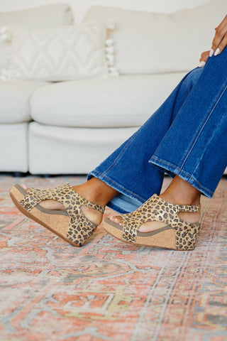 Walk On The Wild Side Leopard Wedge-[option4]-[option5]-[option6]-[option7]-[option8]-Womens-Clothing-Shop