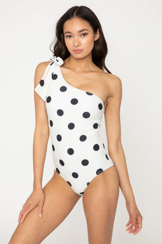 Deep End One-Shoulder One-Piece Swimsuit-[option4]-[option5]-[option6]-[option7]-[option8]-Womens-Clothing-Shop