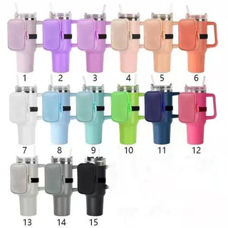 PREORDER: Tumbler Zip Pouches in 15 Colors-[option4]-[option5]-[option6]-[option7]-[option8]-Womens-Clothing-Shop