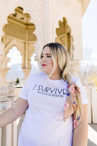 Survivor Graphic Tee-[option4]-[option5]-[option6]-[option7]-[option8]-Womens-Clothing-Shop