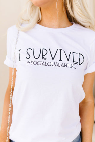 Survivor Graphic Tee-[option4]-[option5]-[option6]-[option7]-[option8]-Womens-Clothing-Shop